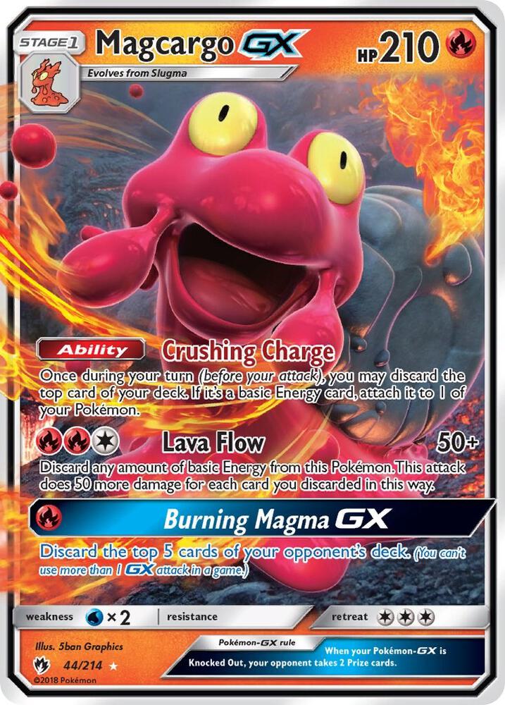 Magcargo GX - 44/214