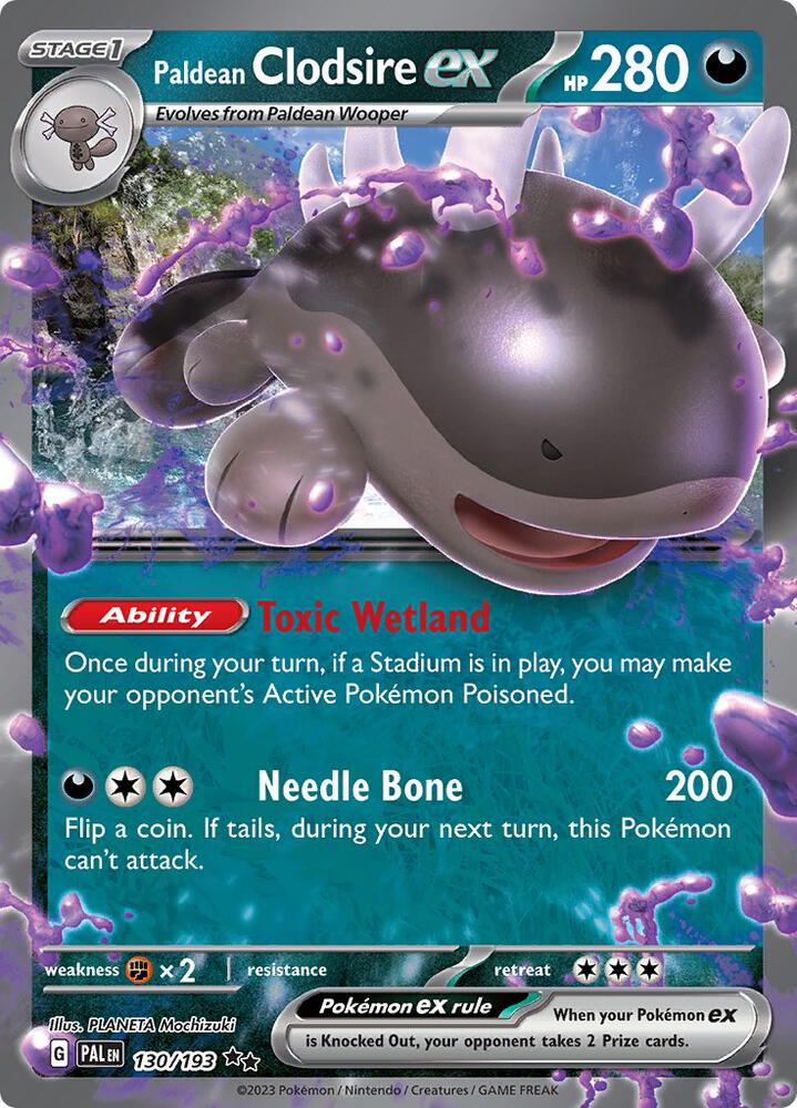 Paldean Clodsire ex - 059/091