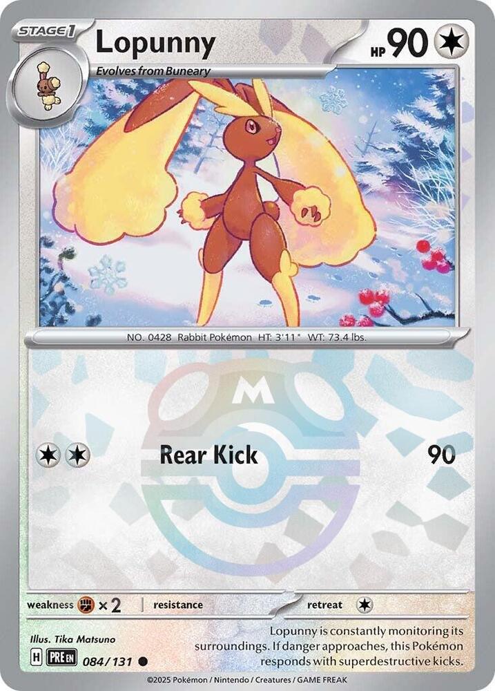 Lopunny (Master Ball Pattern) - 084/131