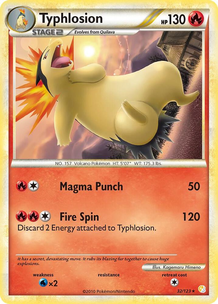 Typhlosion - 32/123