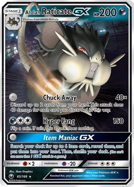 Alolan Raticate GX - 85/168