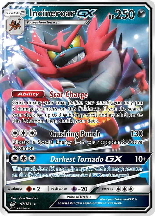 Incineroar GX - 97/181