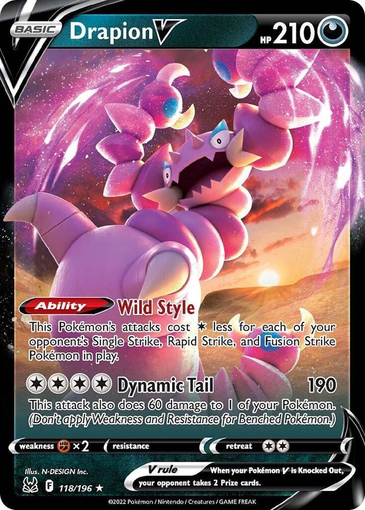 Drapion V - 118/196