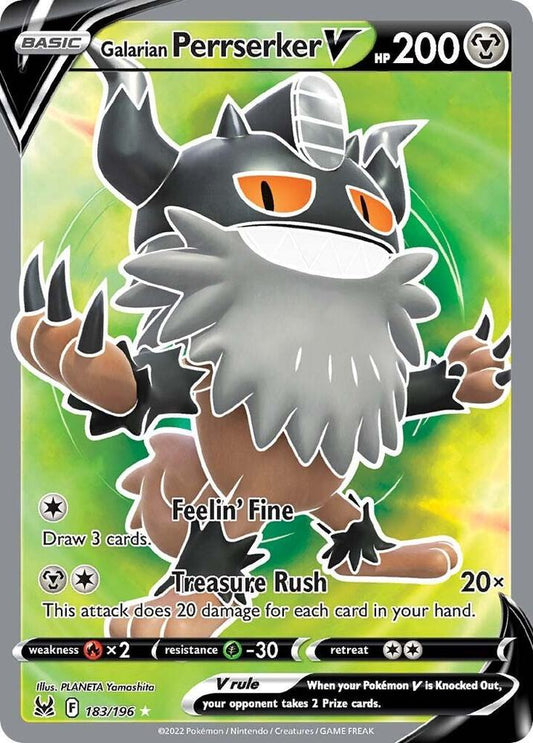 Galarian Perrserker V - 183/196