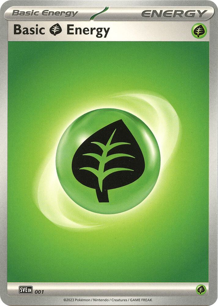 Basic Grass Energy Holo - 001