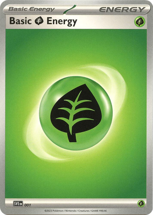 Basic Grass Energy Holo - 001