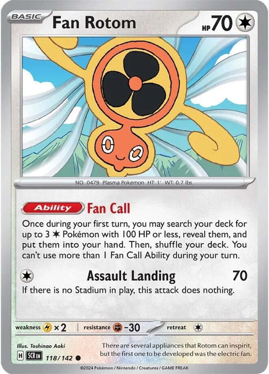 Fan Rotom - 118/142