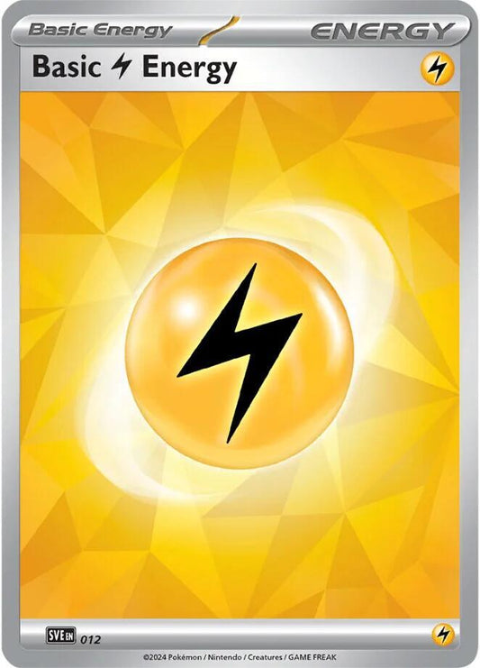 Basic Lightning Energy Holo - 012