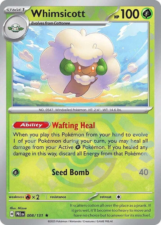 Whimsicott (Master Ball Pattern) - 008/131