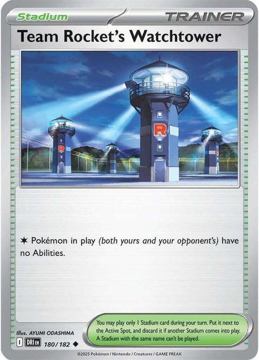 Team Rocket's Watchtower - 180/182