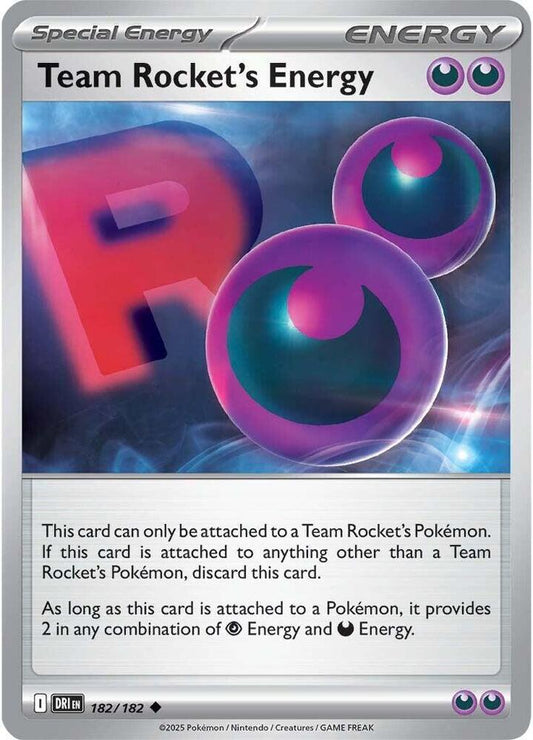 Team Rocket's Energy - 182/182