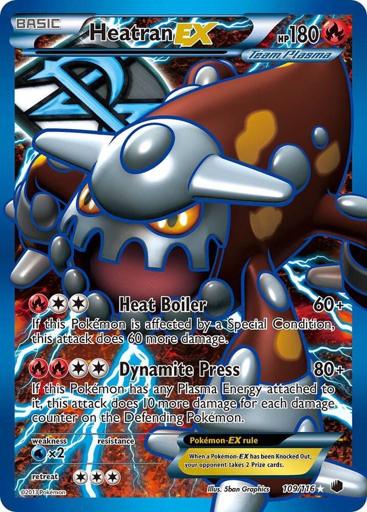 Heatran EX (Team Plasma) - 109/116