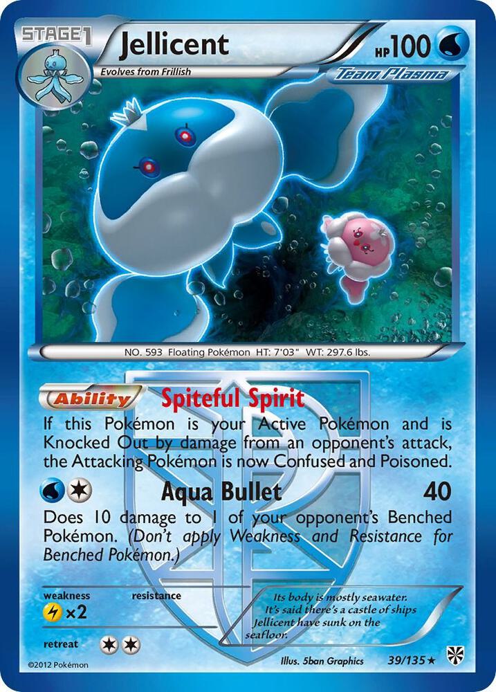 Jellicent (Team Plasma) - 39/135